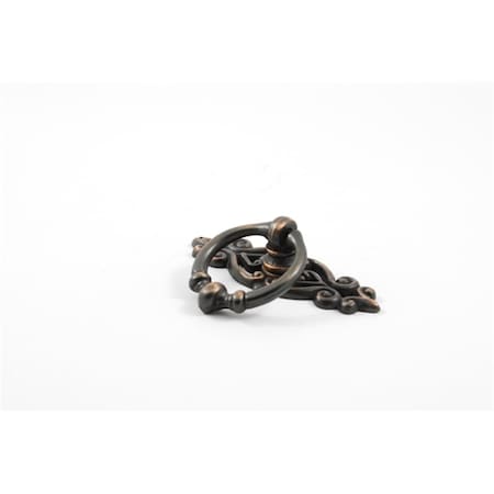 Patioplus Cabinet Ring Pull with Backplate, Venetian Bronze PA119380